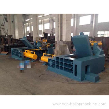 Automatic Hydraulic Scrap Steel Aluminum Turnings Compactor